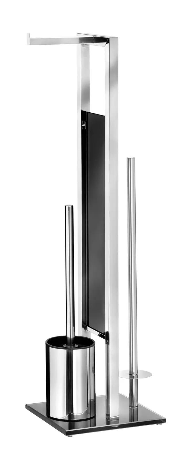 wenko-stand-wc-garnitur-rivalta-3in1-aus-edelstahl-18x70x23-cm image 1