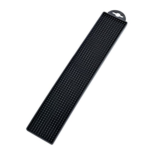 wenko-geschirr-abtropfmatte-slim-schwarz-gummimatte-noppen-42-x-8-cm image 4