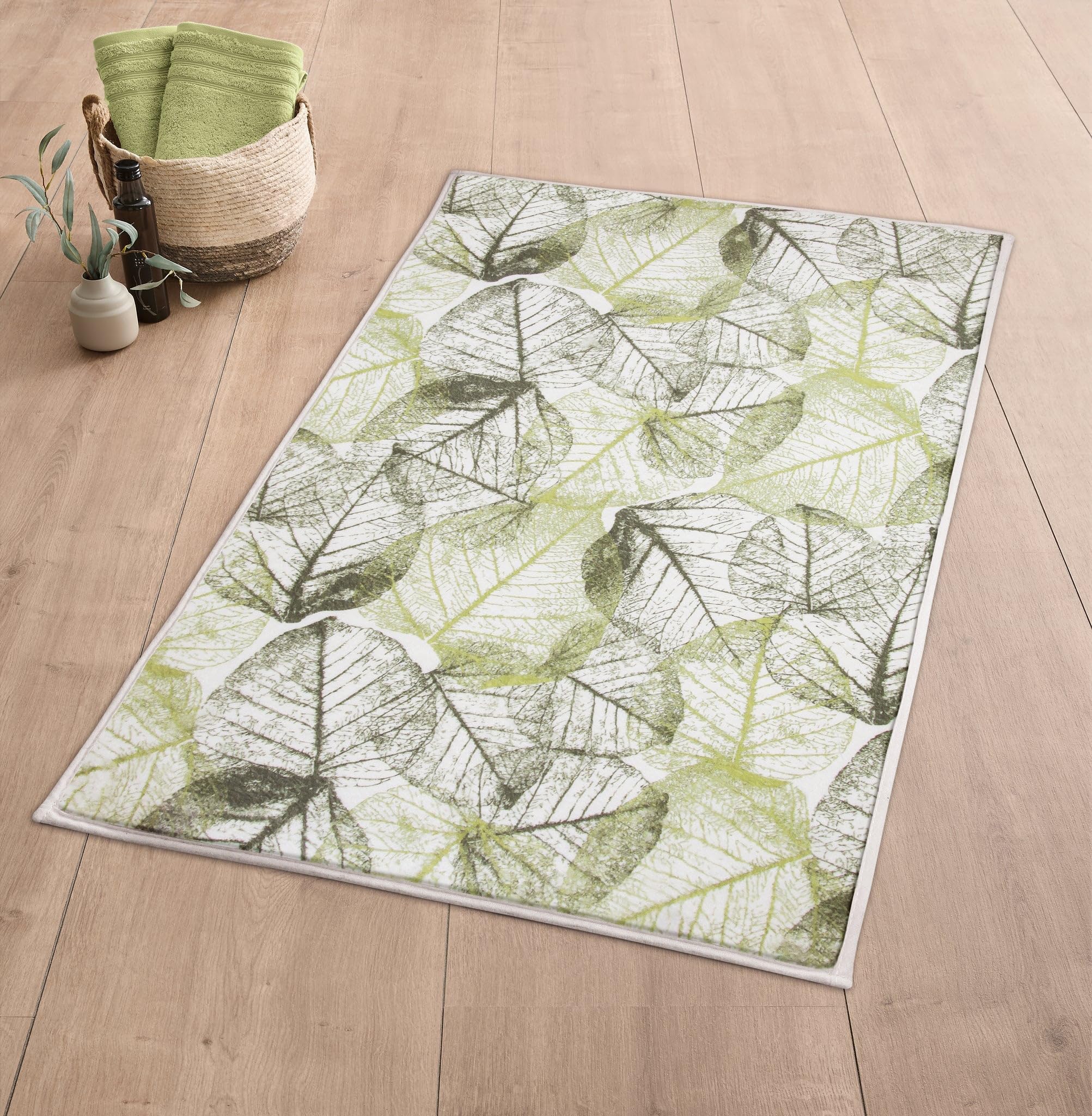 kleine-wolke-selva-badteppich-forest-50-x-60-cm-polyester-mit-blattdesign image 2