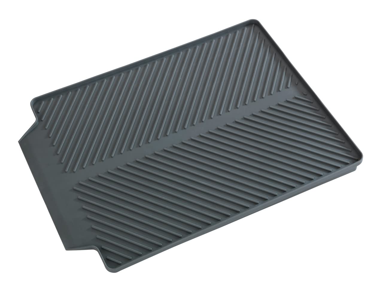 wenko-linea-abtropfmatte-f-r-geschirr-40-x-30-cm-grau image 2