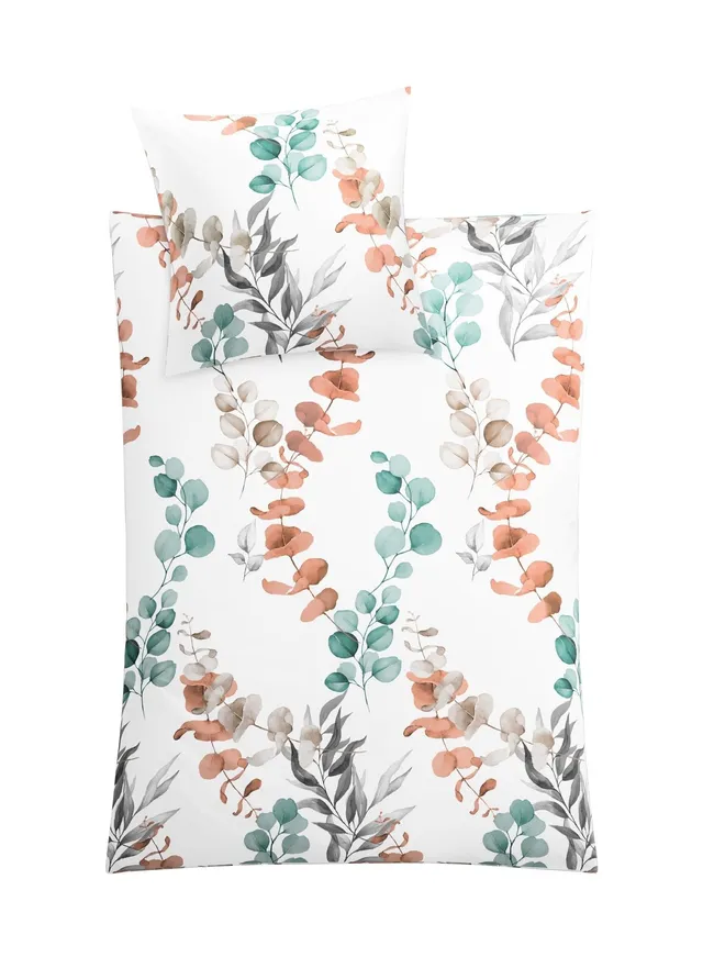 kleine-wolke-bettw-sche-satin-fabales-eucalyptus-155-x-220-cm-80-x-80-cm image 1