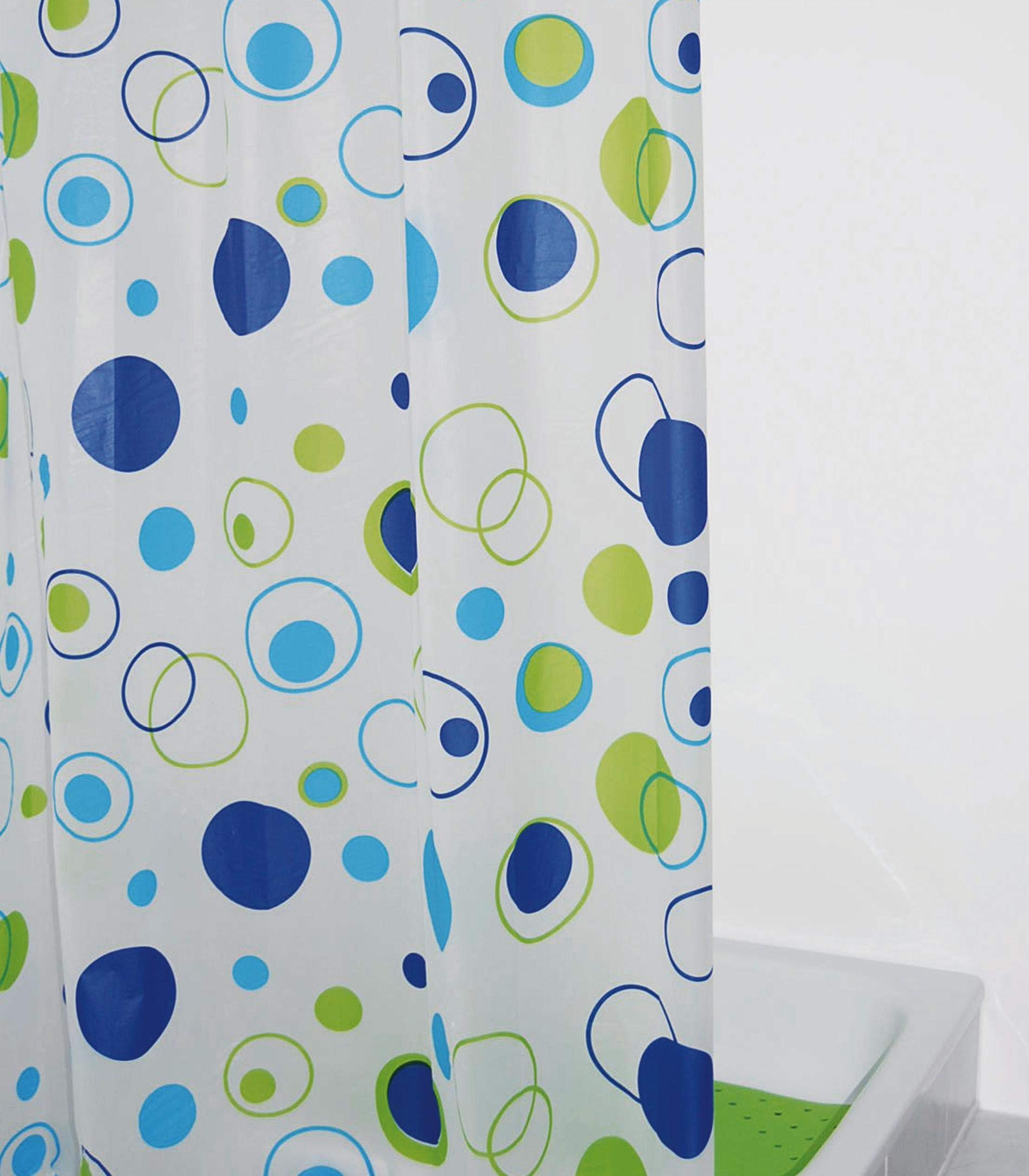 ridder-duschvorhang-folie-kreise-180-x-200-cm-aus-peva image 2