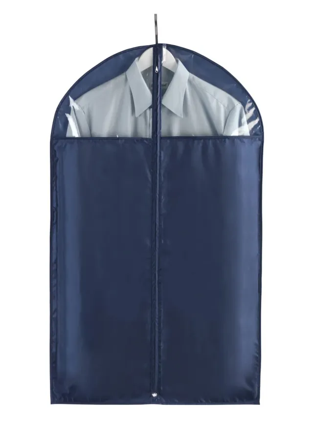 wenko-kleidersack-business-100x60-cm-dunkelblau-kleiderh-lle-polyester image 1