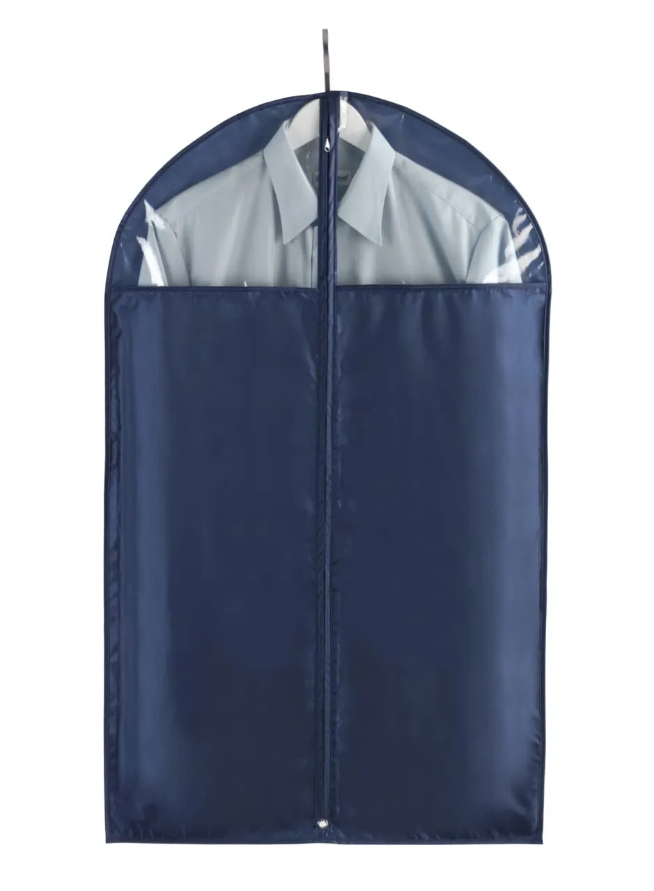wenko-kleidersack-business-100x60-cm-dunkelblau-kleiderh-lle-polyester image 1
