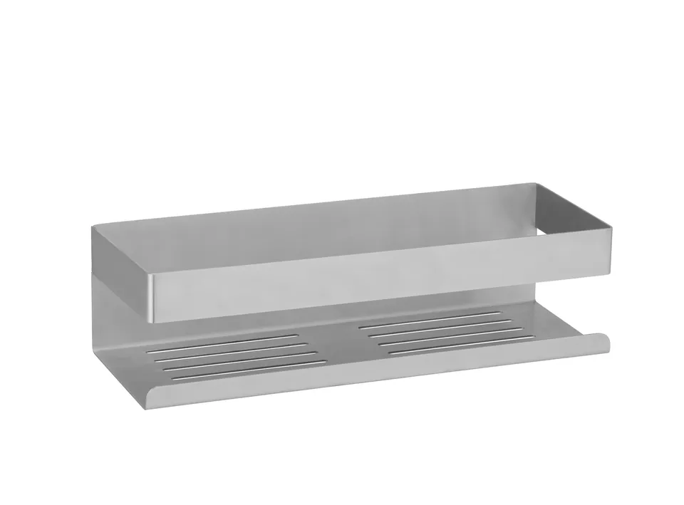 wenko-genova-matt-wandablage-edelstahl-30-x-8-x-10-5-cm image 1