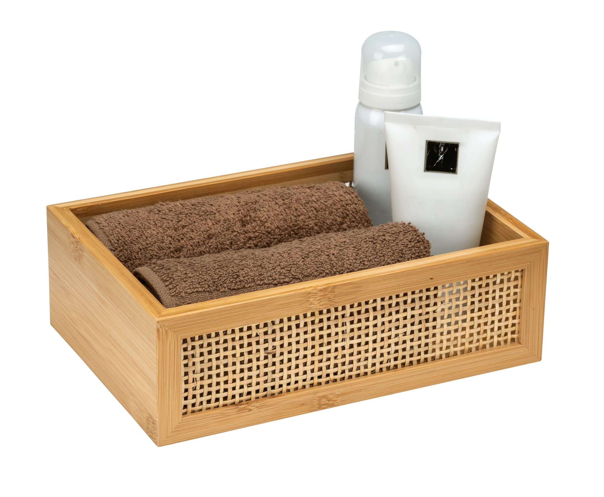 wenko-badablage-allegre-l-natur-22-x-7-x-15-cm-bambus-rattan-boho image 5