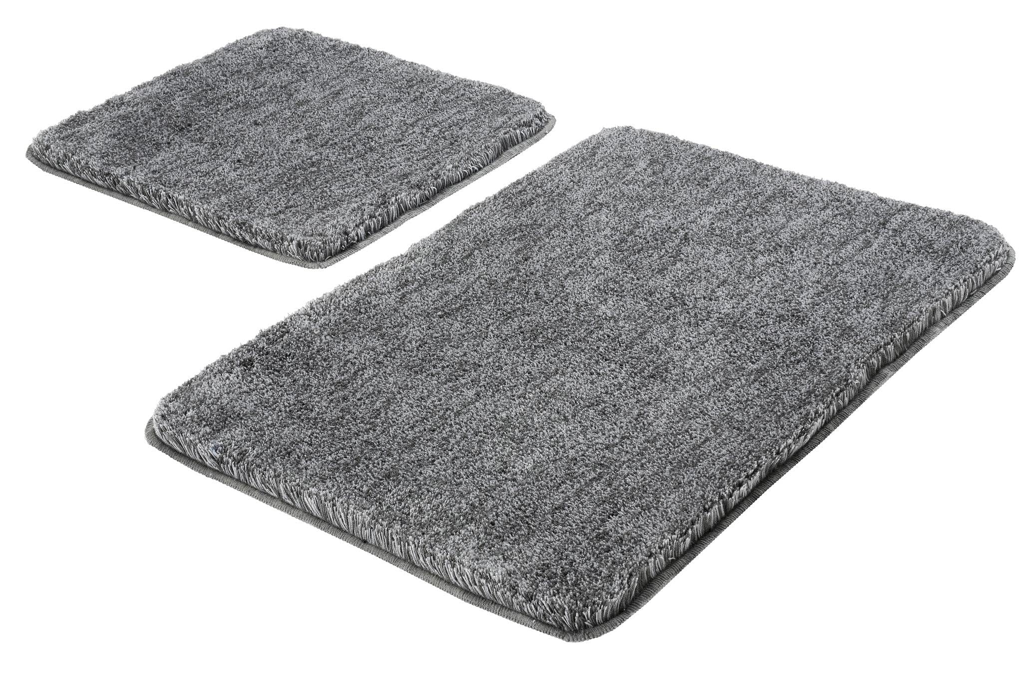 kleine-wolke-badteppich-set-relax-anthrazit-2-teilig-50x50-cm-55x85-cm image 3