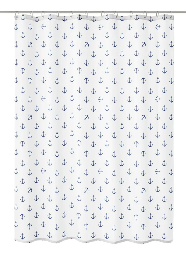 kleine-wolke-anchor-duschvorhang-textil-120-x-200-cm-dunkelblau-oeko-tex image 1