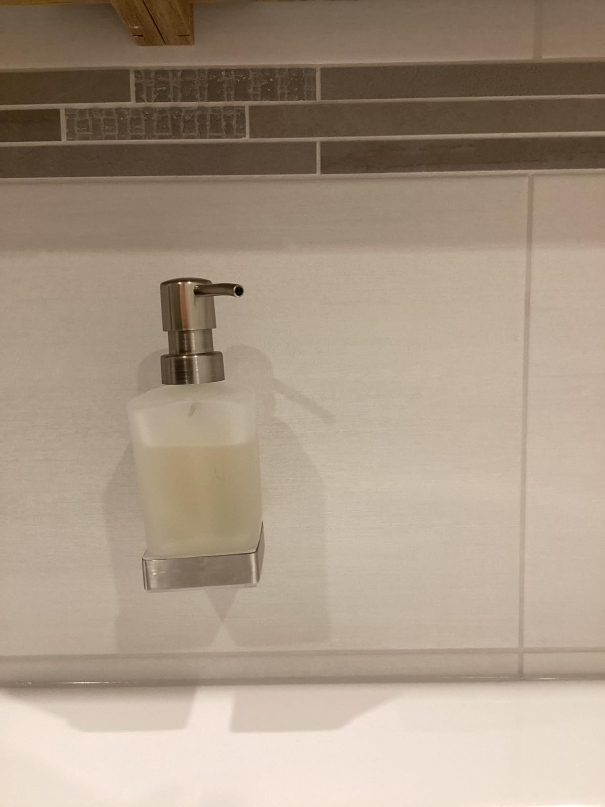 Schön, Pumpe etwas schwergängig