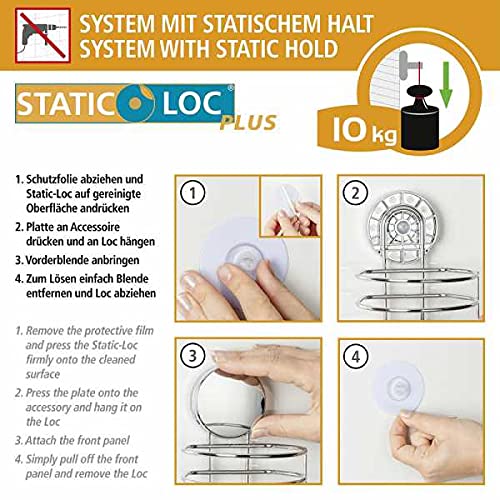 wenko-static-loc-plus-wandhaken-osimo-stahl-6-x-10-x-3-5-cm-ohne-bohren image 8