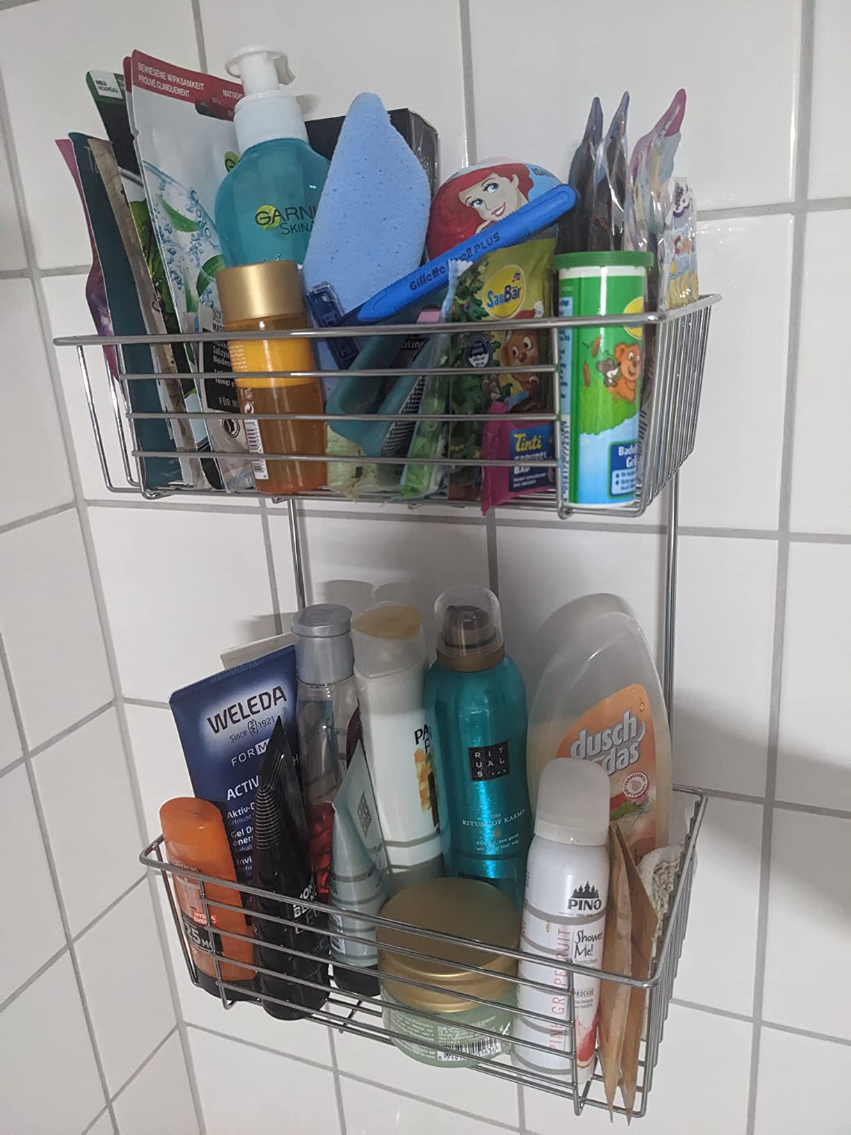 Endlich Ordnung in der Dusche