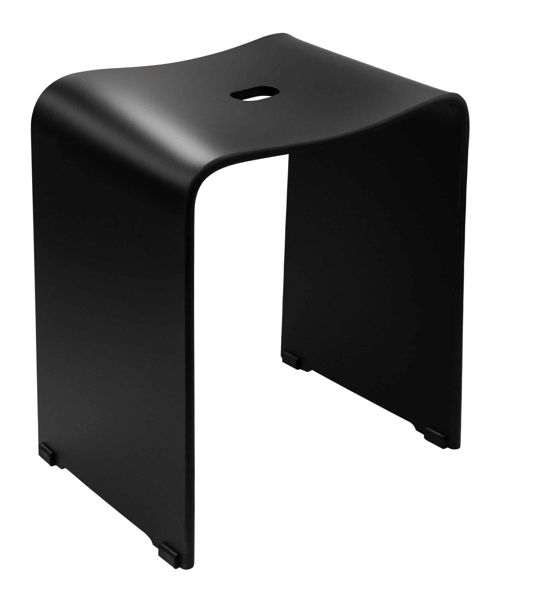 ridder-bad-hocker-trendy-schwarz-matt-badehocker-40-x-27-5-x-48-cm image 1