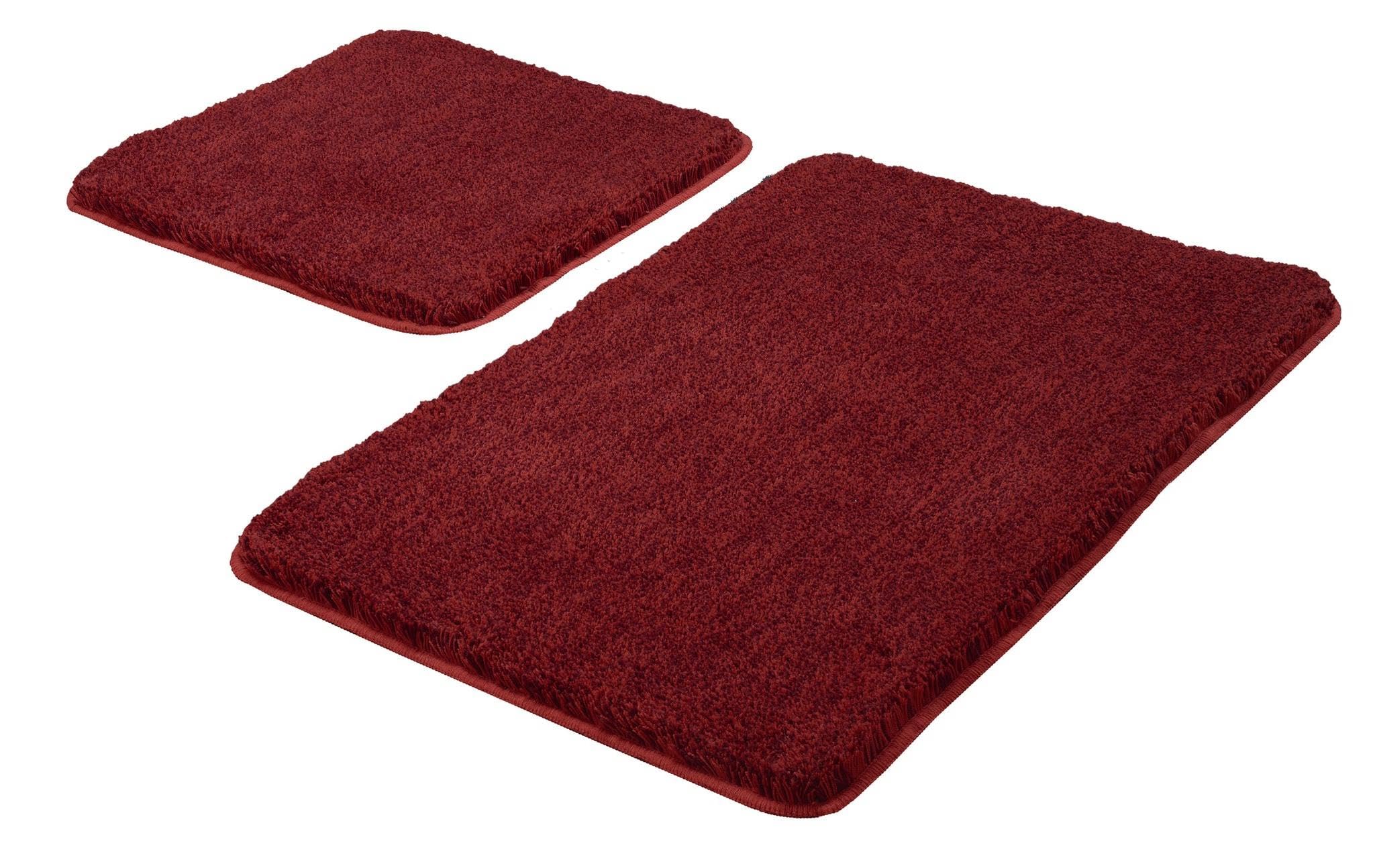 kleine-wolke-badteppich-set-relax-rubin-50x50-55x85-cm-2-teilig image 3