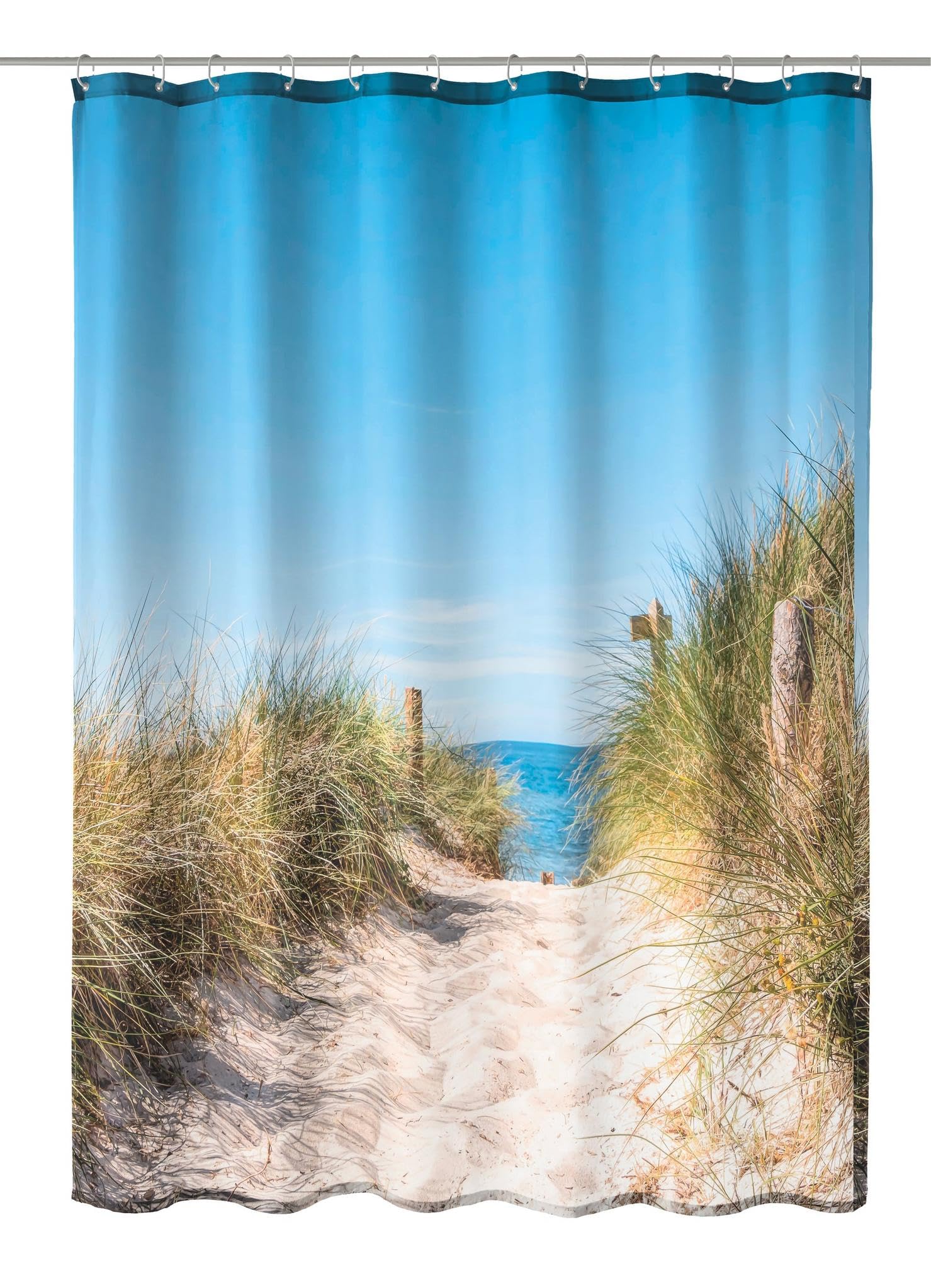 kleine-wolke-borkum-duschvorhang-textil-multicolor-180x200-cm image 1