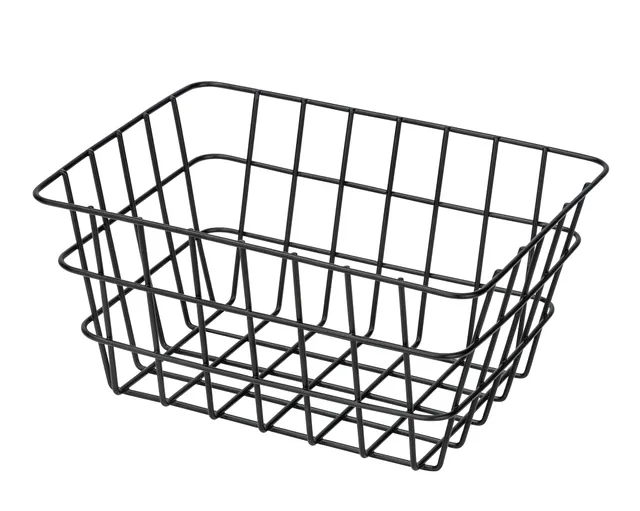 wenko-viana-badkorb-schwarz-matt-metall-18-x-25-x-12-cm image 1