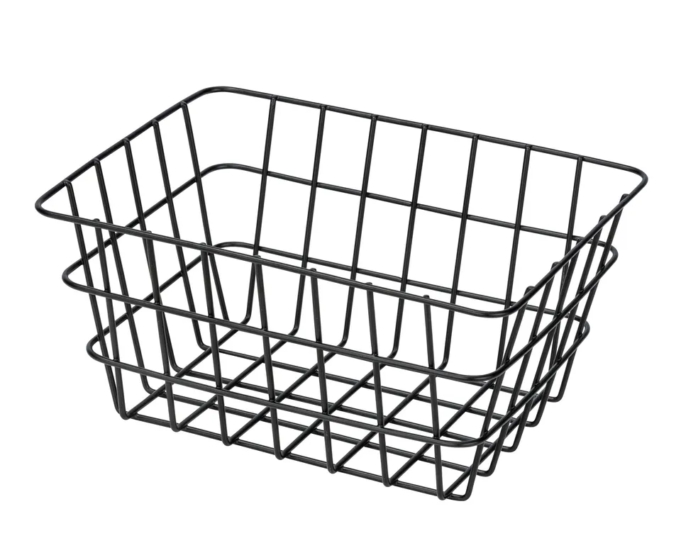 wenko-viana-badkorb-schwarz-matt-metall-18-x-25-x-12-cm image 1