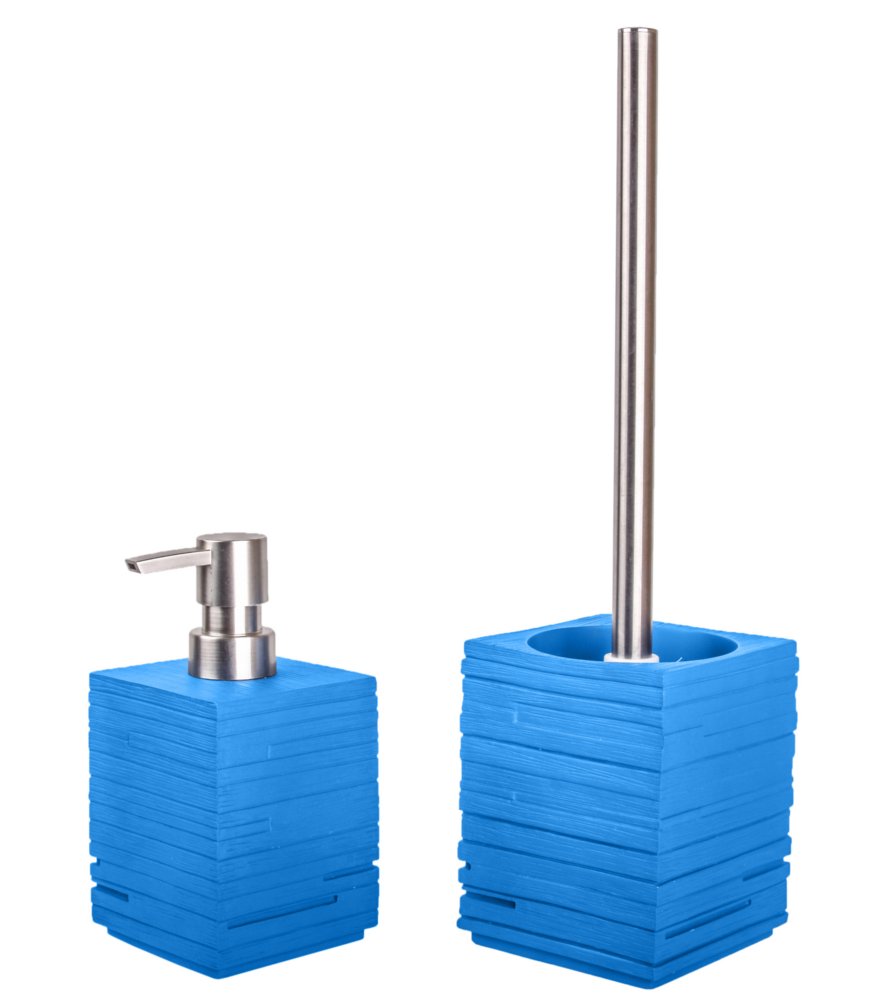 sanilo-badezimmer-set-calero-blue-seifenspender-wc-b-rste-ohne-bohren image 2