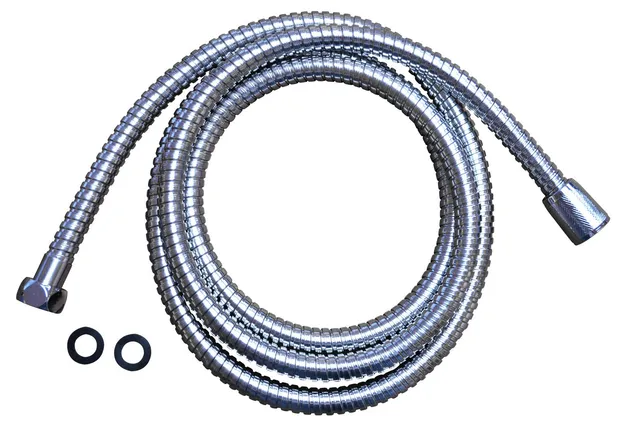 ridder-brauseschlauch-jamaika-1-5-m-chrom-duschschlauch-g-1-2-rostfrei image 1