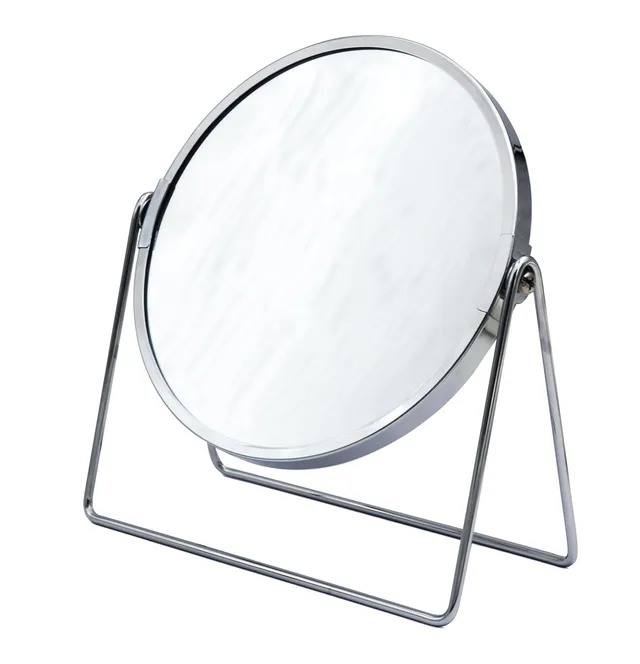 ridder-summer-kosmetik-standspiegel-chrom-doppelseitig-1x-und-5x image 1