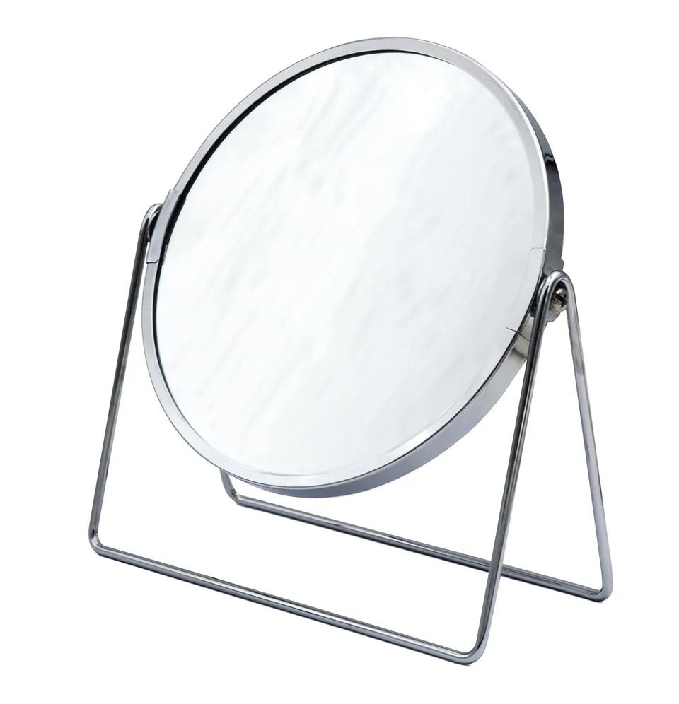 ridder-summer-kosmetik-standspiegel-chrom-doppelseitig-1x-und-5x image 1
