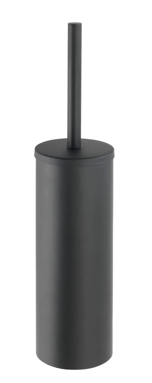 wenko-bosio-wc-garnitur-geschlossen-edelstahl-wandmontage-schwarz-matt image 1