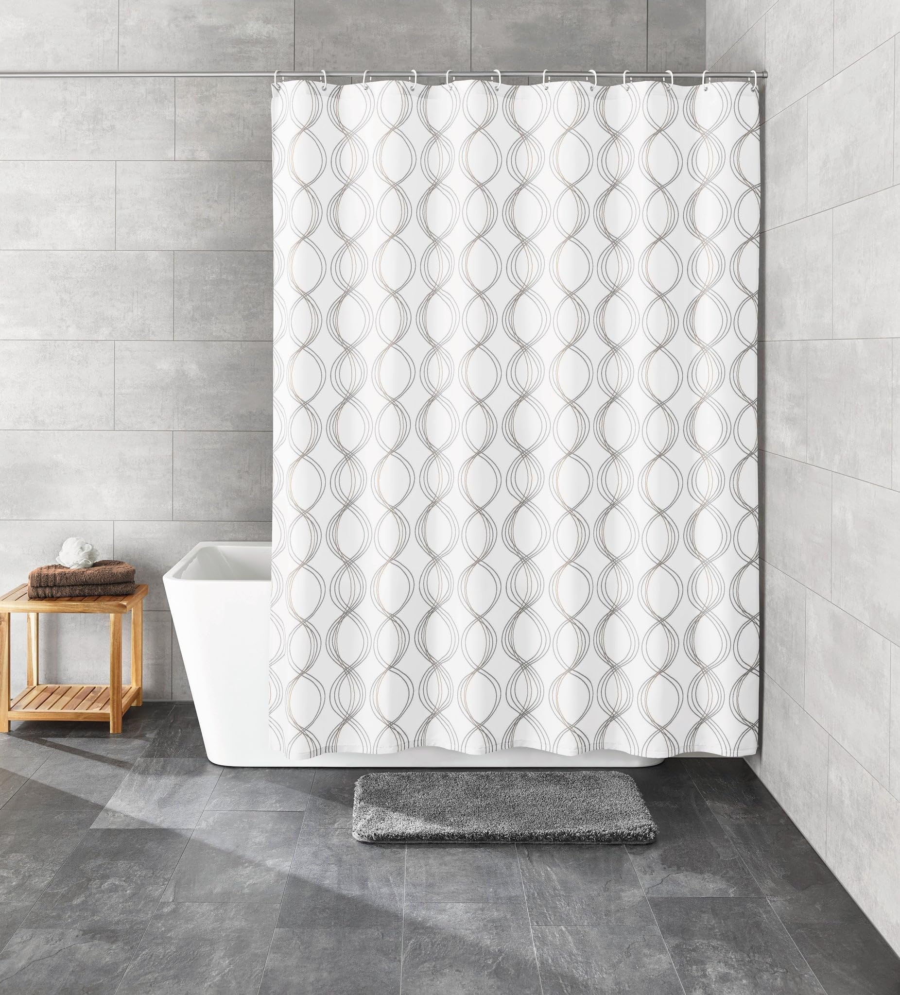 kleine-wolke-duschvorhang-textil-classy-wei-180x200-cm image 2