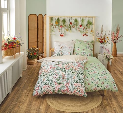 kleine-wolke-bettw-sche-satin-jardin-multicolor-155x220-80x80 image 3