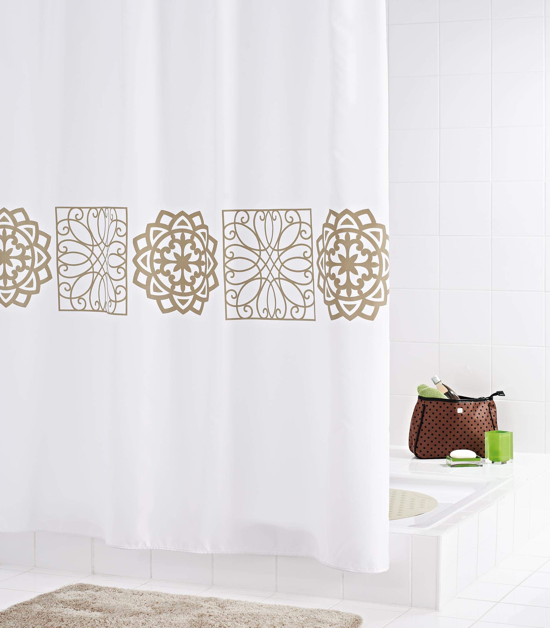 ridder-tunis-textil-duschvorhang-180x200-cm-inkl-ringe-waschbar image 2